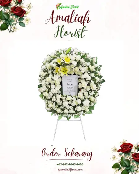 Krans Bunga Duka Tanduk